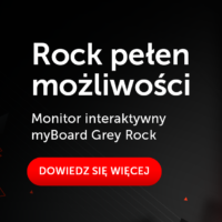 monitor interaktywny myBoard Grey ROCK egismedia.pl