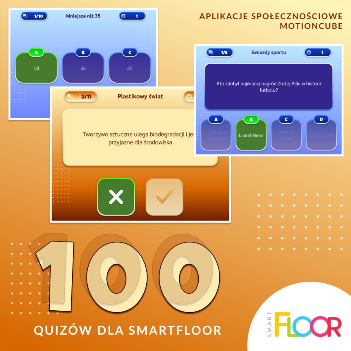 Smartfloor pakiet quiz