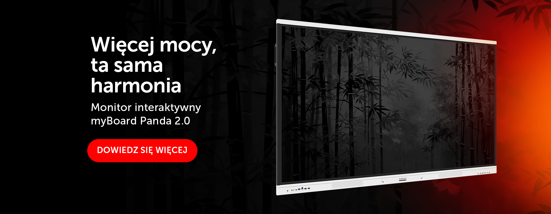 Monitor myBoard Panda 2.0 4K Android 14 egismedia.pl