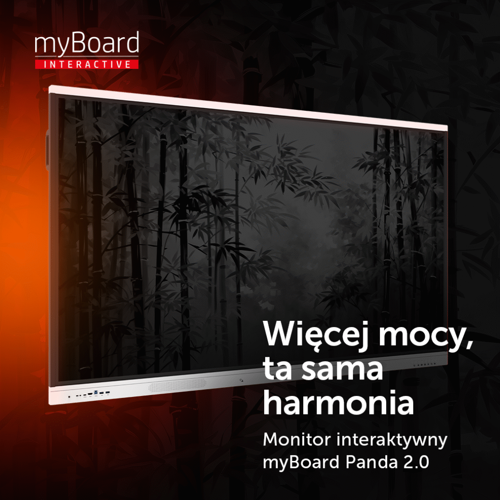 Monitor interaktywny myBoard Panda 2.0 Android 14 egismedia.pl