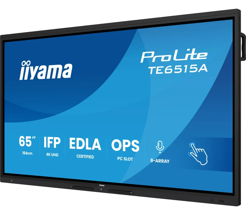 Monitor interaktywny iiyama Prolite TE6515A-B1AG Android 14 Google EDLA