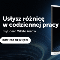 Monitor interaktywny myBoard White Arrow Android 14 4K UHD 8GB/128GB